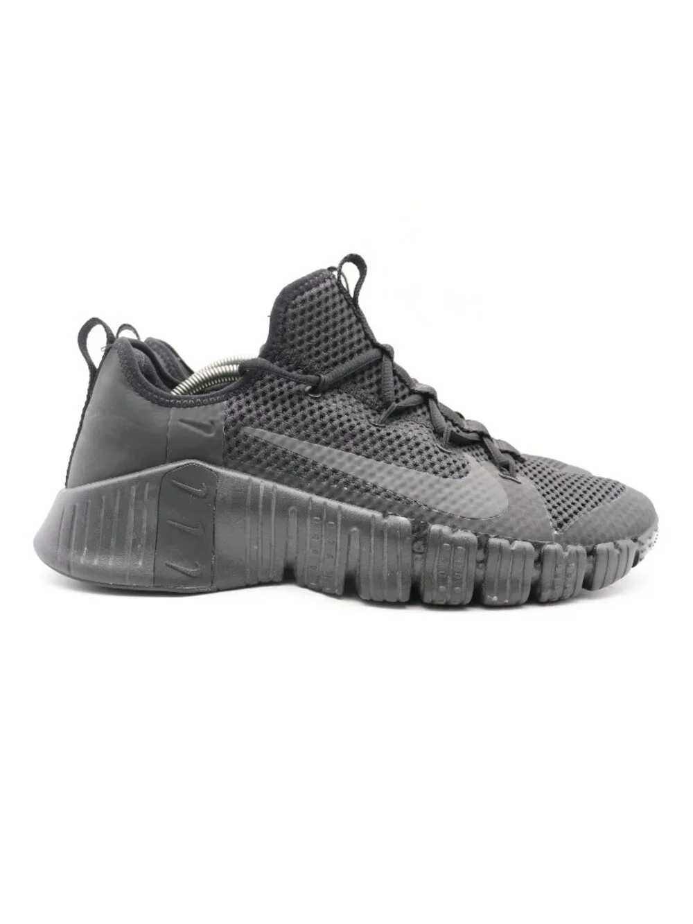 Nike Free Metcon 3 Men's 12 Triple Black Athletic Running Sneakers CJ0861-001
